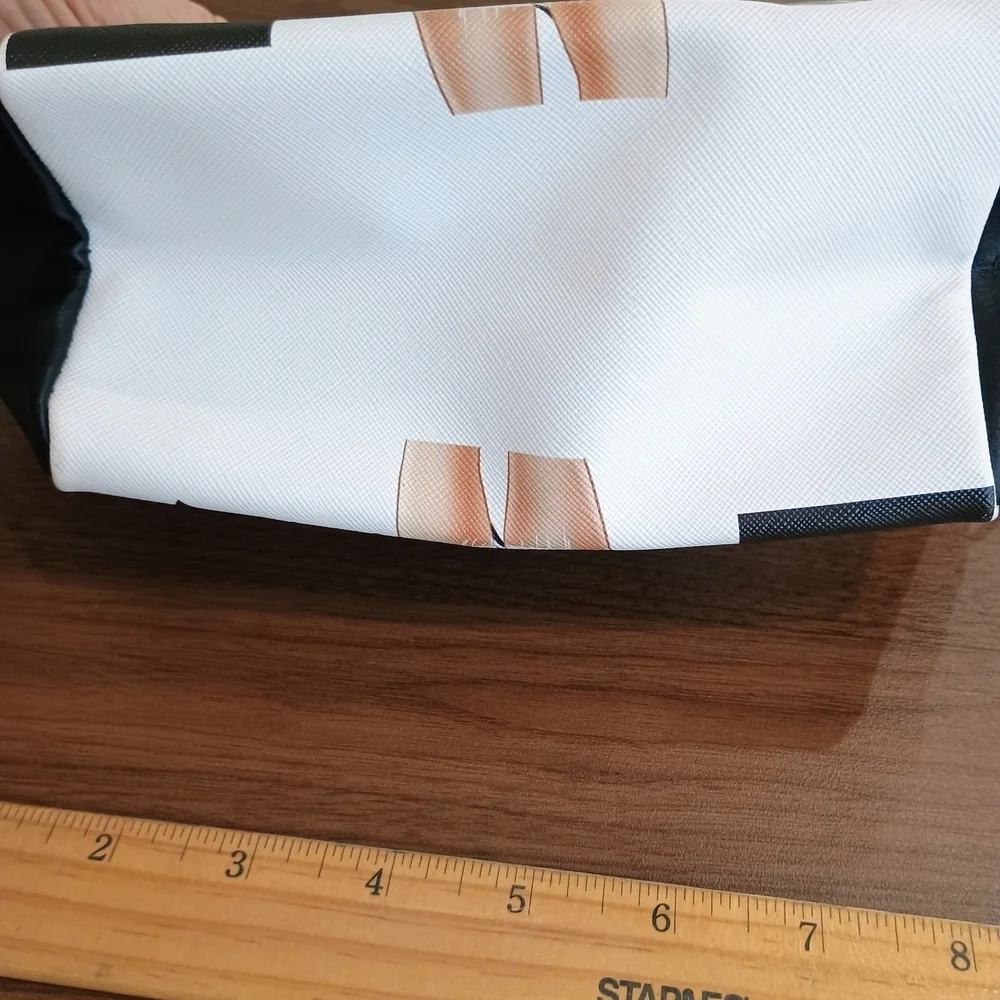 Black and White Cosmetic Bag
